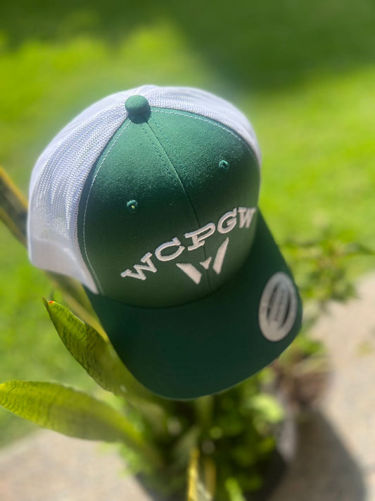 Green Gambler  Golf Trucker Edition  “Luck is a strategy.”