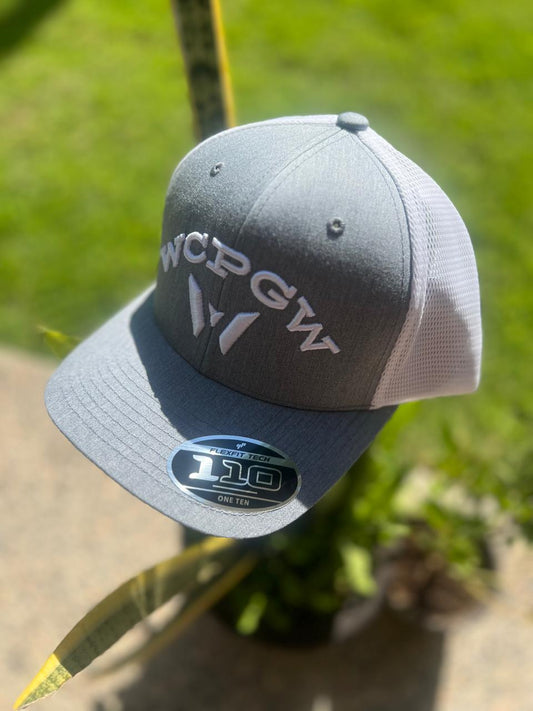Foggy Fairway  Golf Trucker Edition  Tagline: “Swing blind. Trust vibes.”